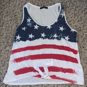 American Flag tank top